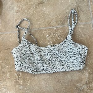 Smocked preppy bikini